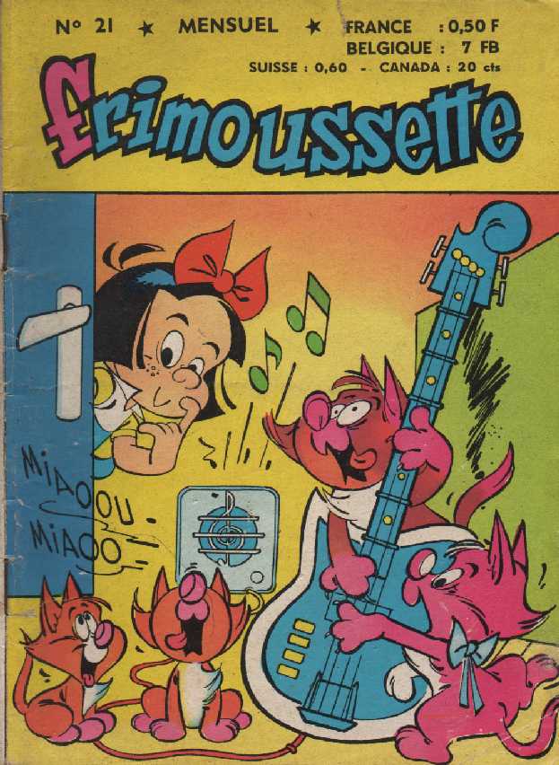 Scan de la Couverture Frimoussette n 21